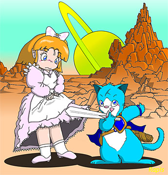 Alice & Kinight Cat